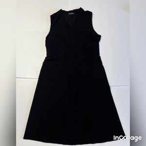 Eileen Fisher Cross Front Sleeveless Dress